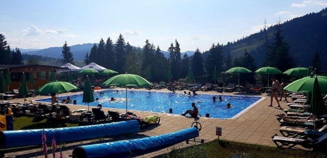 Piscina exterioara Pensiunea Cris